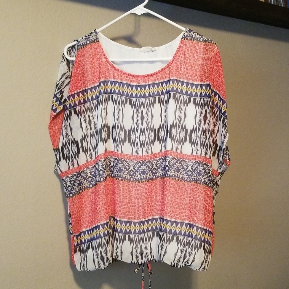 Chiffon multicolored blouse